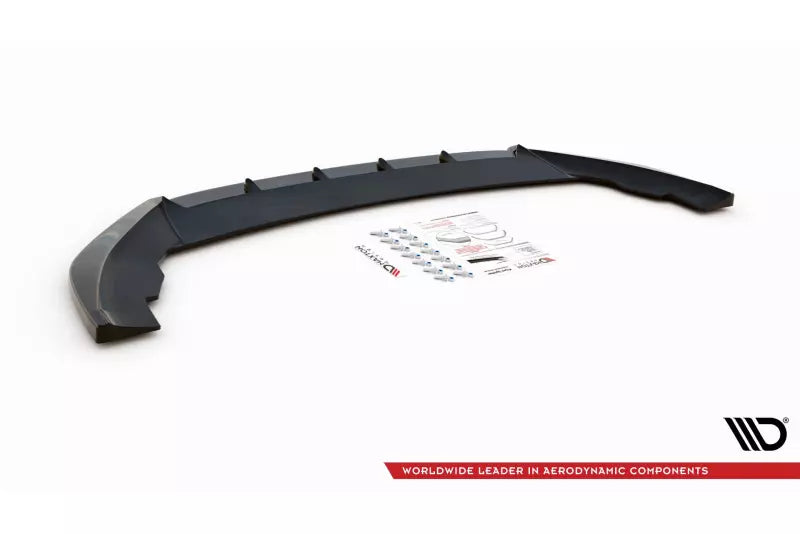 Maxton Design Frontlippe V.1 für Seat Leon 4 (Typ KL) FR Hochglanz schwarz – Ansicht 4