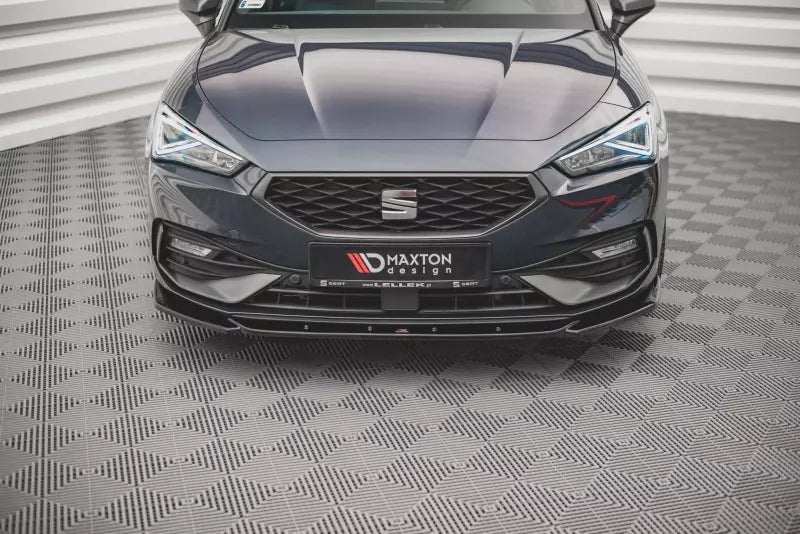 Maxton Design Frontlippe V.2 für Seat Leon 4 (Typ KL) FR Hochglanz schwarz – Ansicht 2
