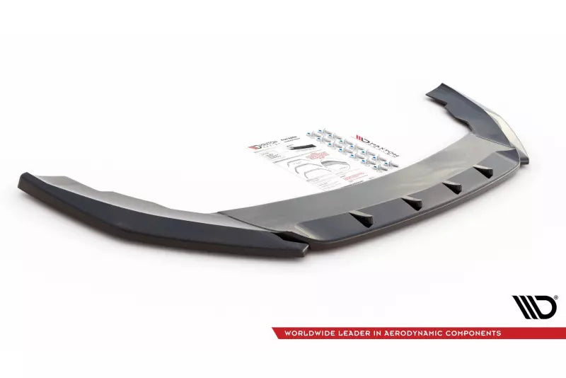 Maxton Design Frontlippe V.2 für Seat Leon 4 (Typ KL) FR Hochglanz schwarz – Ansicht 3