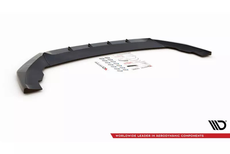 Maxton Design Frontlippe V.2 für Seat Leon 4 (Typ KL) FR Hochglanz schwarz – Ansicht 4