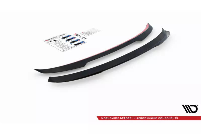 Maxton Design Heckspoiler Lippe für Seat Leon 4 FR (Typ KL) / Cupra Leon ST Hochglanz schwarz – Ansicht 3
