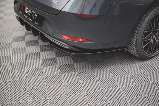 Maxton Design Diffusor Flaps für Seat Leon 4 (Typ KL) FR ST Hochglanz schwarz – Ansicht 1