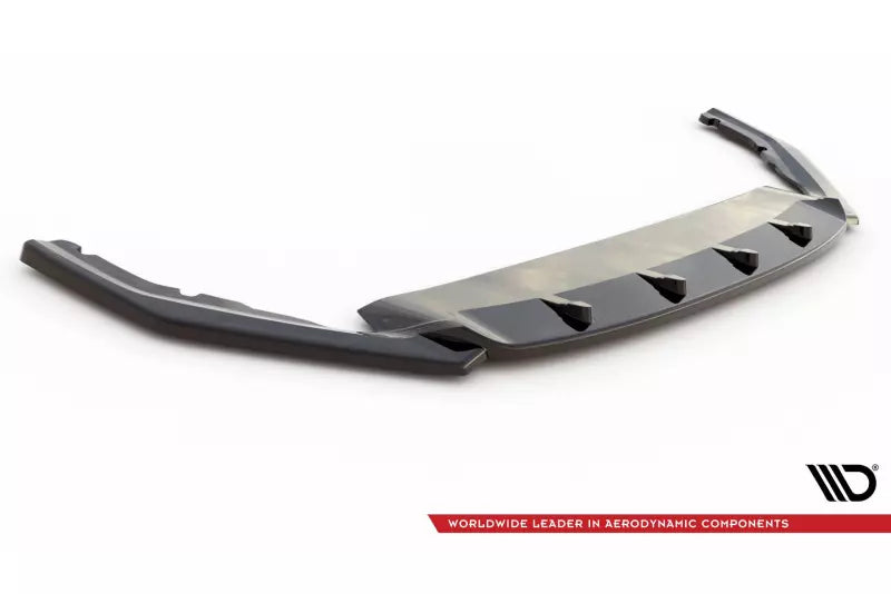 Maxton Design Frontlippe V.3 für Skoda Octavia RS 4 IV Hochglanz schwarz – Ansicht 4
