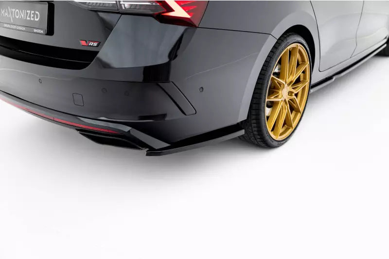 Maxton Design Diffusor Flaps V.1 für Skoda Octavia RS 4 IV Hochglanz schwarz – Ansicht 1