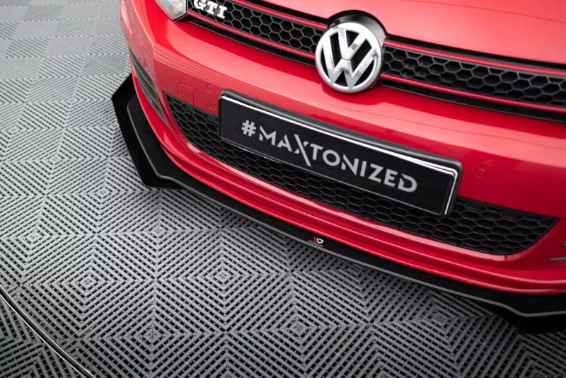 Maxton Design Street Pro Diffusor Flaps für VW Golf 6 GTI / GTD Hochglanz schwarz – Ansicht 3