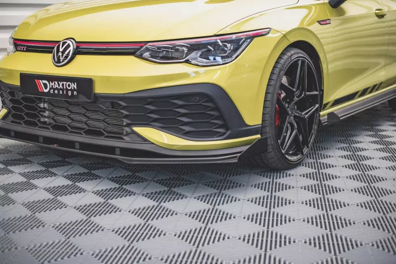Maxton Design Street Pro Diffusor Flaps für VW Golf 8 GTI Clubsport Hochglanz schwarz – Ansicht 3