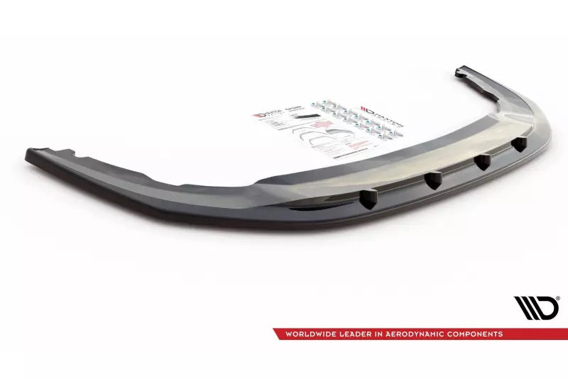 Maxton Design Frontlippe V.4 für VW Golf 8 GTI Clubsport Hochglanz schwarz – Ansicht 4
