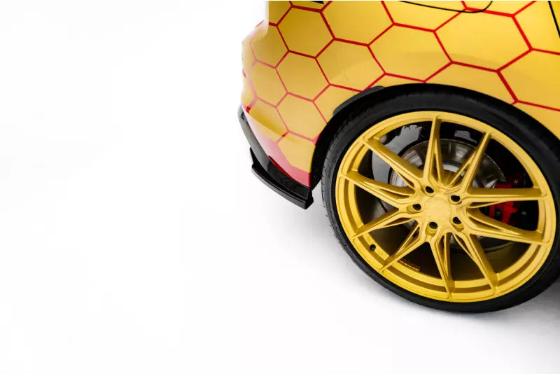 Maxton Design Diffusor Flaps V.2 für VW Golf 8 GTI Clubsport Hochglanz schwarz – Ansicht 2
