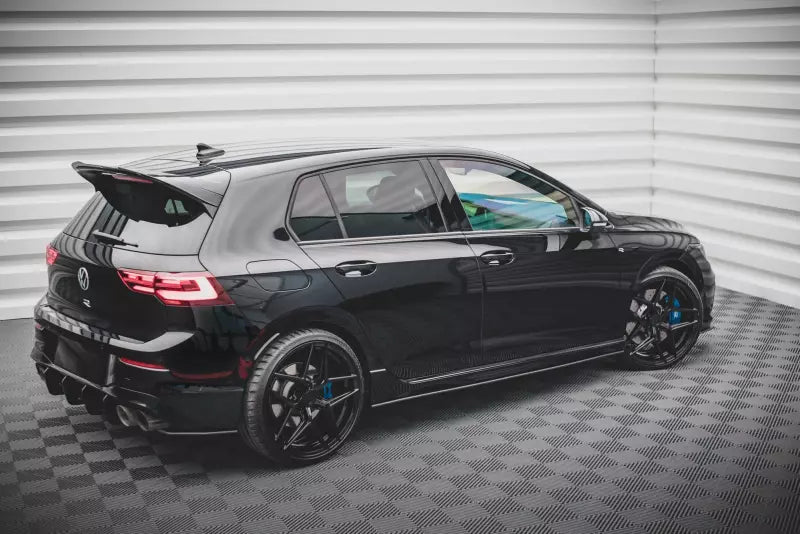 Maxton Design Street Pro Diffusor Flaps für VW Golf 8 R matt schwarz – Ansicht 3