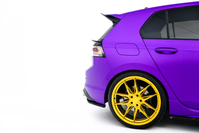 Maxton Design Diffusor Flaps V.1 für VW Golf 8 R Hochglanz schwarz – Ansicht 3