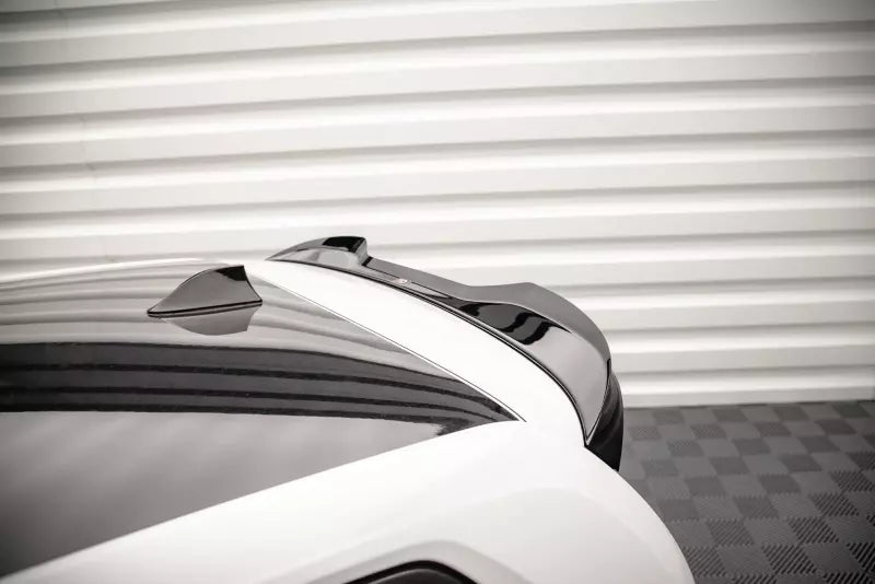 Maxton Design Heckspoiler Lippe für VW Up GTI Hochglanz schwarz – Ansicht 1