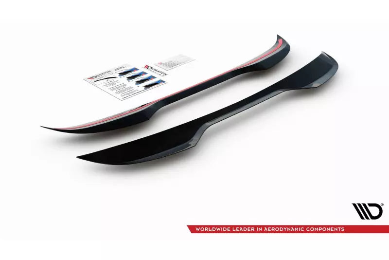 Maxton Design Heckspoiler Lippe für VW Up GTI Hochglanz schwarz – Ansicht 3