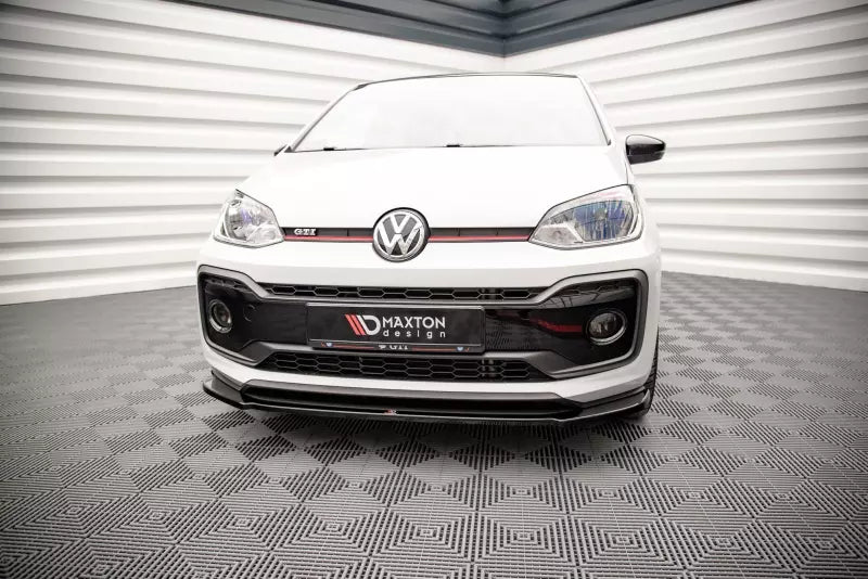 Maxton Design Frontlippe für VW Up GTI Hochglanz schwarz – Ansicht 1