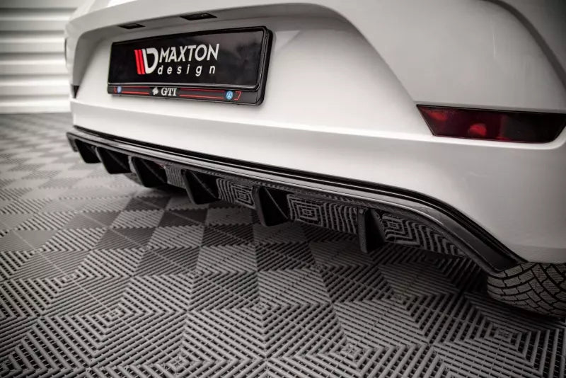Maxton Design Heckdiffusor für VW Up GTI Hochglanz schwarz – Ansicht 2