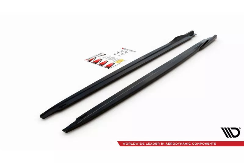 Maxton Design Seitenschweller (Paar) für VW Up GTI Hochglanz schwarz – Ansicht 4