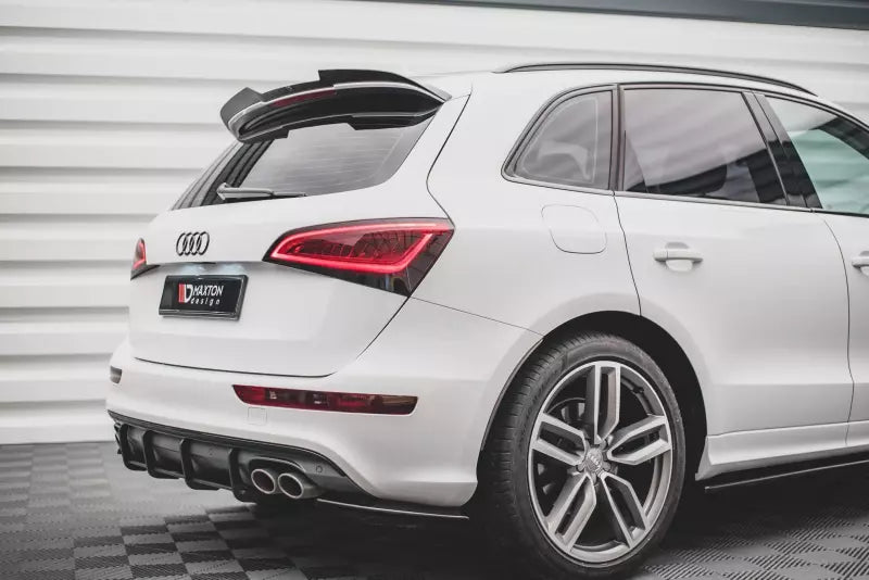 Maxton Design Heckspoiler Lippe für Audi SQ5 / Q5 S-Line 8R Hochglanz schwarz – Ansicht 2