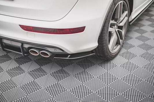 Maxton Design Diffusor Flaps für Audi SQ5 8R Hochglanz schwarz – Ansicht 1