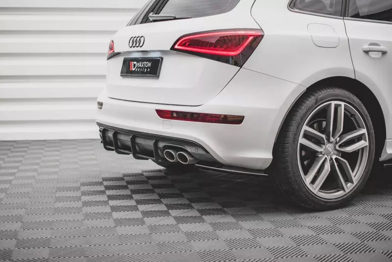 Maxton Design Diffusor Flaps für Audi SQ5 8R Hochglanz schwarz – Ansicht 2