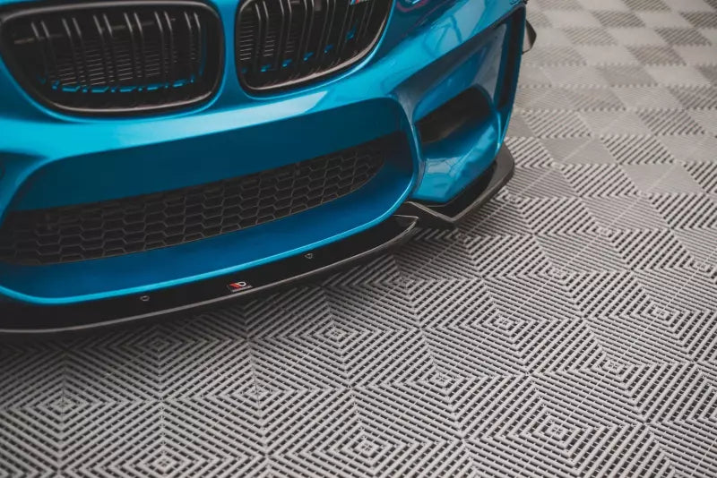 Maxton Design Frontlippe V.2 für BMW M2 F87 Hochglanz schwarz – Ansicht 2