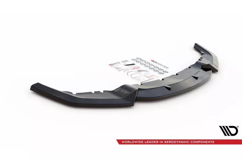 Maxton Design Frontlippe V.2 für BMW M2 F87 Hochglanz schwarz – Ansicht 3