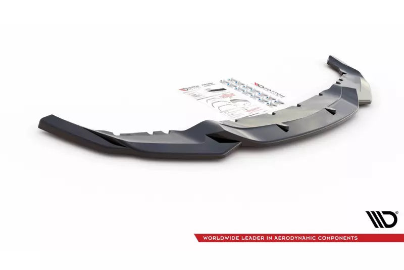 Maxton Design Frontlippe V.3 für BMW M2 F87 Hochglanz schwarz – Ansicht 3