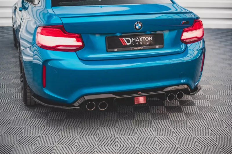 Maxton Design Heckdiffusor für BMW M2 F87 Hochglanz schwarz – Ansicht 3
