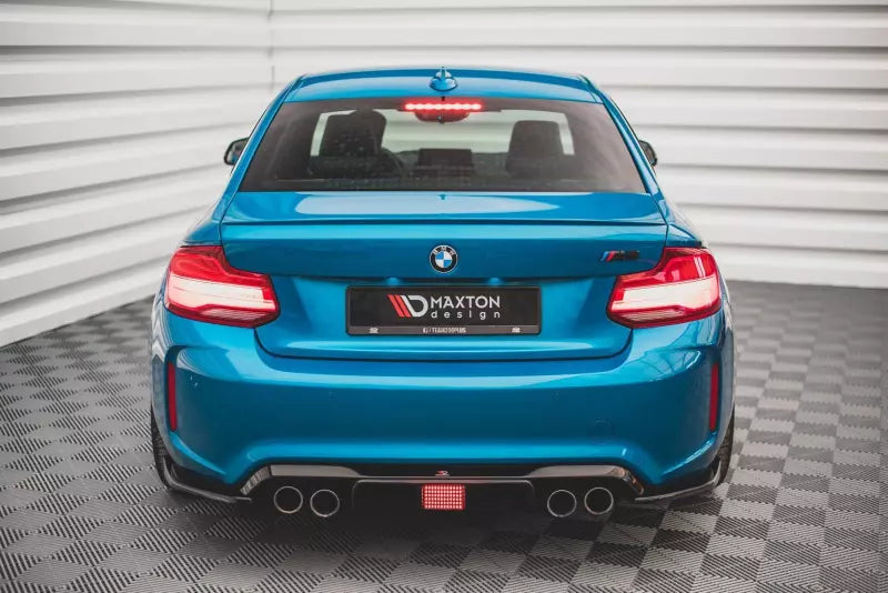 Maxton Design Heckdiffusor für BMW M2 F87 Hochglanz schwarz – Ansicht 4