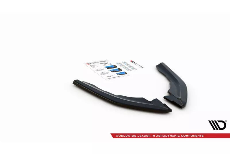 Maxton Design Diffusor Flaps V.3 für BMW M2 F87 Hochglanz schwarz – Ansicht 3