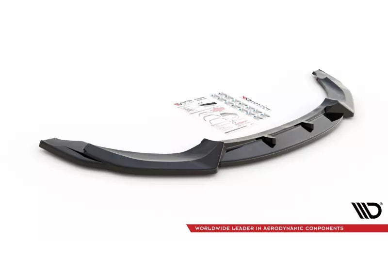 Maxton Design Frontlippe für BMW M4 F82 / F83 Hochglanz schwarz – Ansicht 3