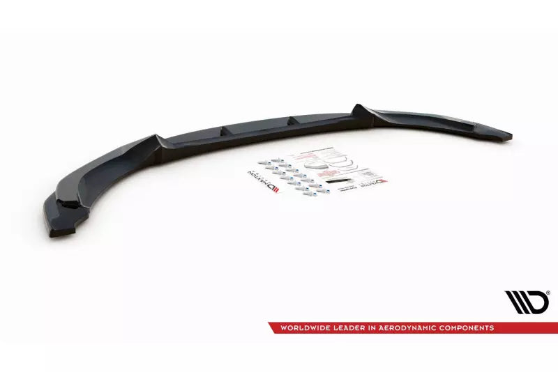 Maxton Design Frontlippe für BMW M4 F82 / F83 Hochglanz schwarz – Ansicht 4