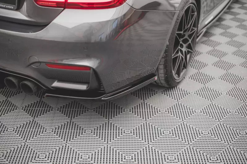 Maxton Design Diffusor Flaps V.1 für BMW M4 F82 / F83 Hochglanz schwarz – Ansicht 1