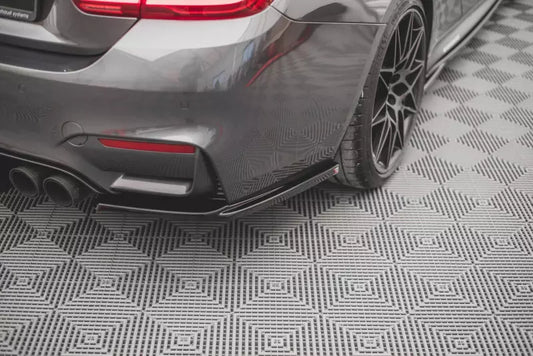 Maxton Design Diffusor Flaps V.1 für BMW M4 F82 / F83 Hochglanz schwarz – Ansicht 1
