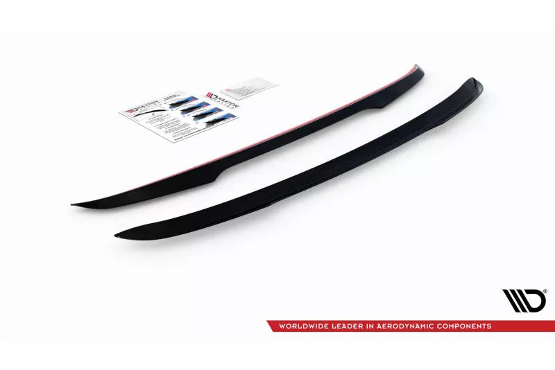 Maxton Design Heckspoiler Lippe für Ford Escape Mk3 Hochglanz schwarz – Ansicht 4
