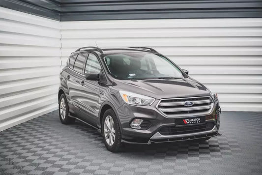 Maxton Design Frontlippe für Ford Escape Mk3 Hochglanz schwarz – Ansicht 1