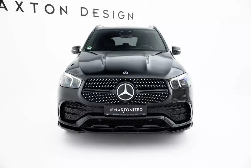 Maxton Design Frontlippe für Mercedes GLE AMG / AMG-Line C167 / W167 Hochglanz schwarz – Ansicht 2
