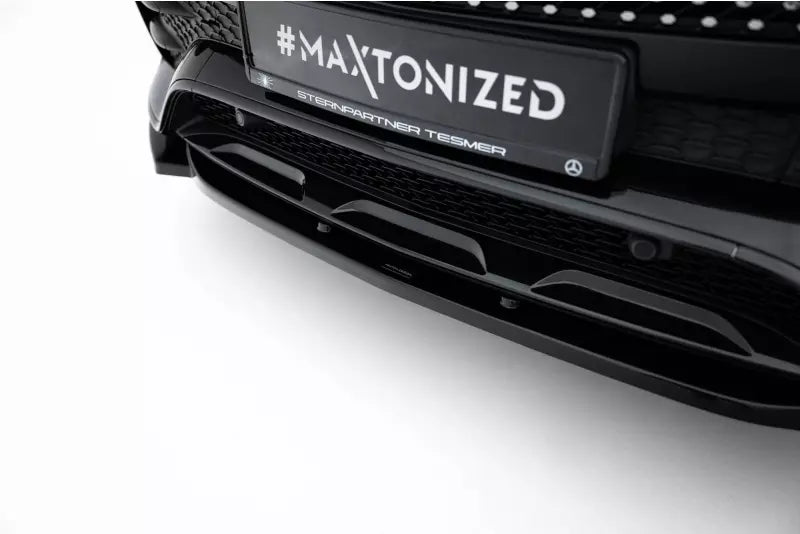 Maxton Design Frontlippe für Mercedes GLE AMG / AMG-Line C167 / W167 Hochglanz schwarz – Ansicht 3