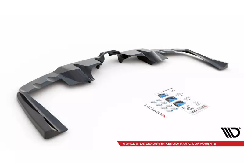 Maxton Design Heckdiffusor DTM Look für Mercedes GLE AMG Coupe C167 Hochglanz schwarz – Ansicht 4