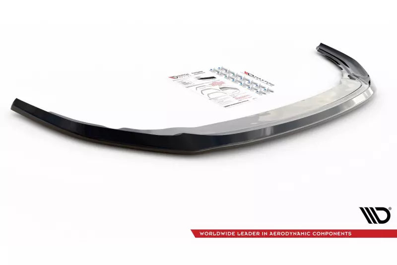 Maxton Design Frontlippe V.5 für VW Golf 8 R Hochglanz schwarz – Ansicht 4