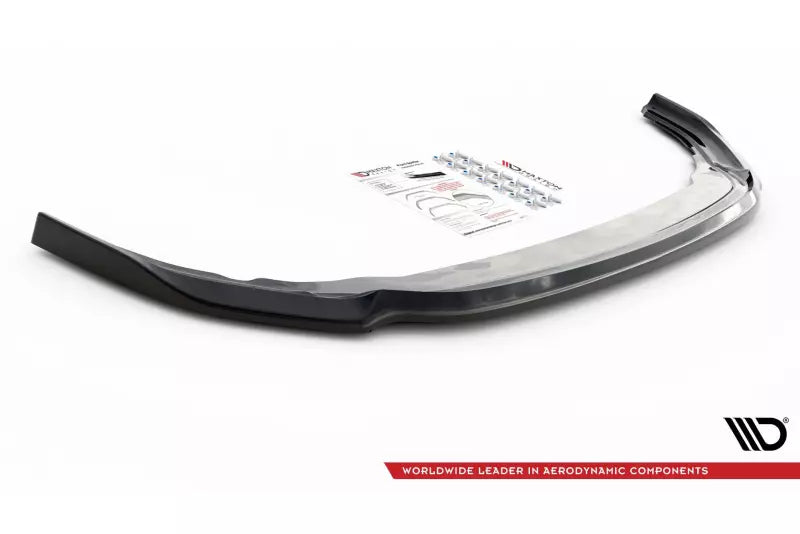 Maxton Design Frontlippe V.6 für VW Golf 8 R Hochglanz schwarz – Ansicht 4