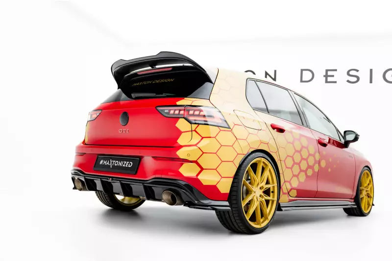 Maxton Design Heckdiffusor V.1 für VW Golf 8 GTI Clubsport Hochglanz schwarz – Ansicht 3