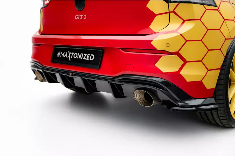 Maxton Design Heckdiffusor V.1 für VW Golf 8 GTI Clubsport Hochglanz schwarz – Ansicht 4