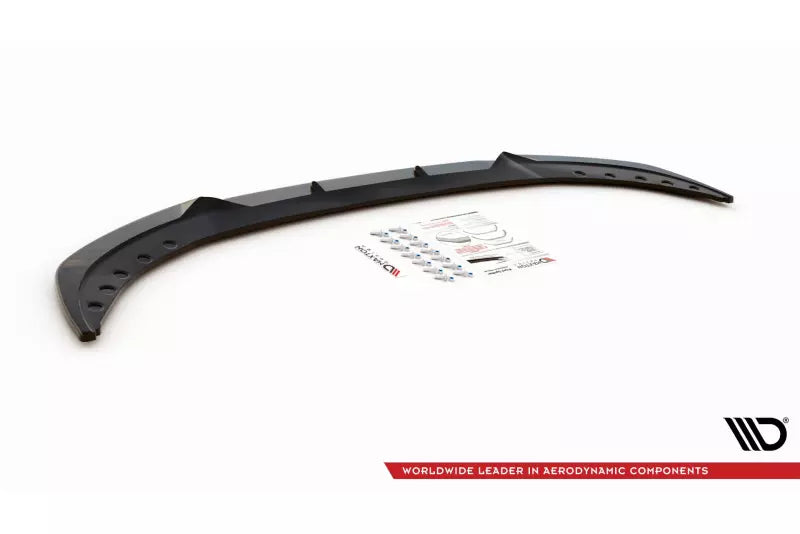 Maxton Design Frontlippe V.1 für BMW 3er G20 / G21 (2018-2022) Hochglanz schwarz – Ansicht 4