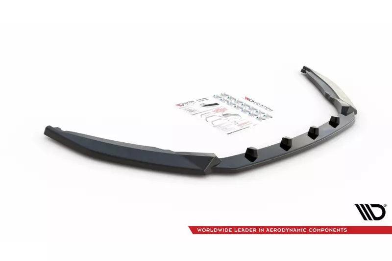Maxton Design Frontlippe V.1 für Skoda Octavia 3 III 5E Facelift Hochglanz schwarz – Ansicht 3