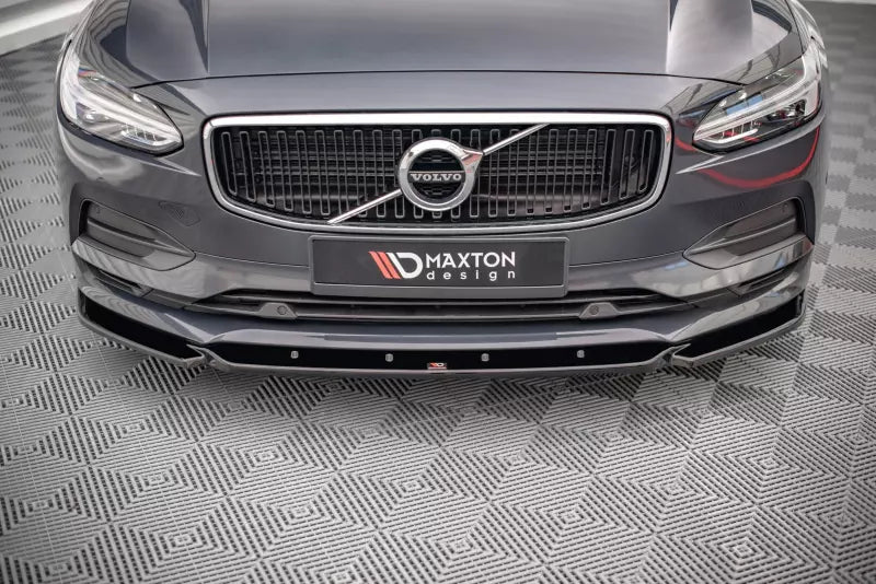 Maxton Design Frontlippe V.1 für Volvo V90 II Hochglanz schwarz – Ansicht 2