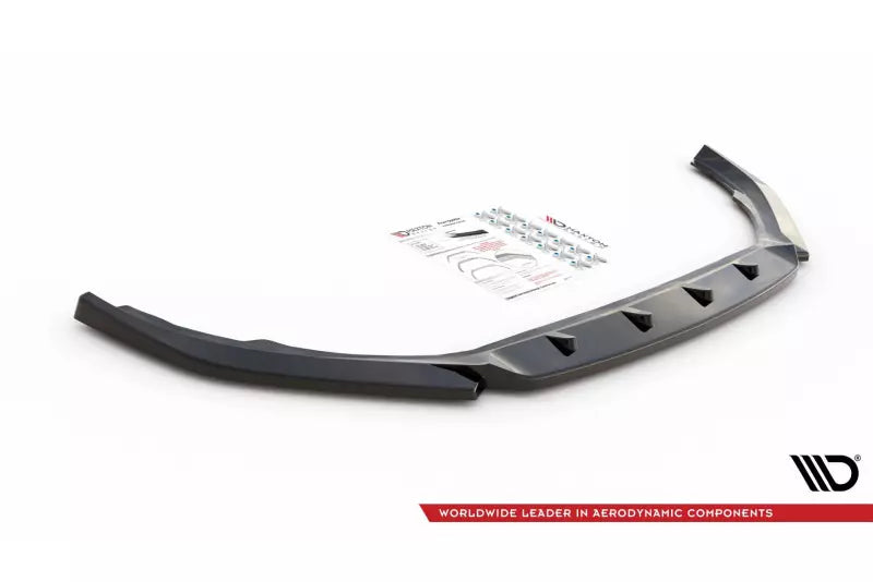 Maxton Design Frontlippe V.1 für Volvo V90 II Hochglanz schwarz – Ansicht 3