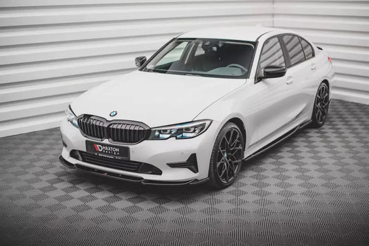 Maxton Design Frontlippe V.2 für BMW 3er G20 / G21 Hochglanz schwarz – Ansicht 1