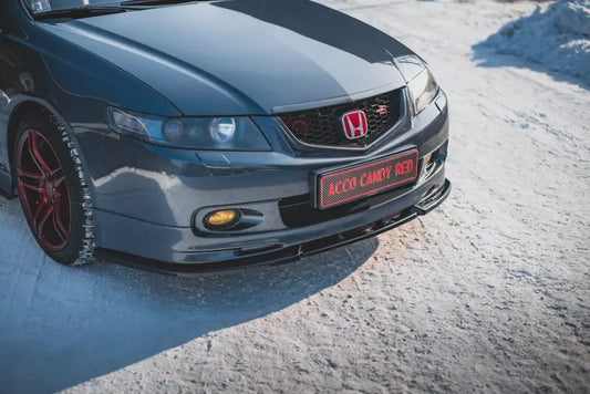 Maxton Design Frontlippe V.2 für Honda Accord VII Mk7 Type-S Hochglanz schwarz – Ansicht 1