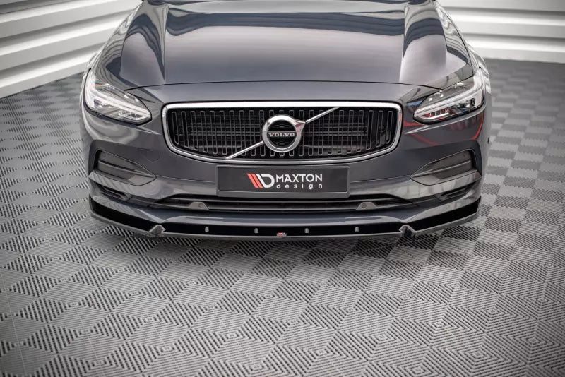 Maxton Design Frontlippe V.2 für Volvo V90 II Hochglanz schwarz – Ansicht 2