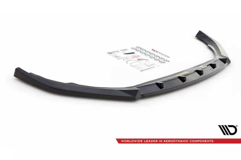 Maxton Design Frontlippe V.2 für Volvo V90 II Hochglanz schwarz – Ansicht 3