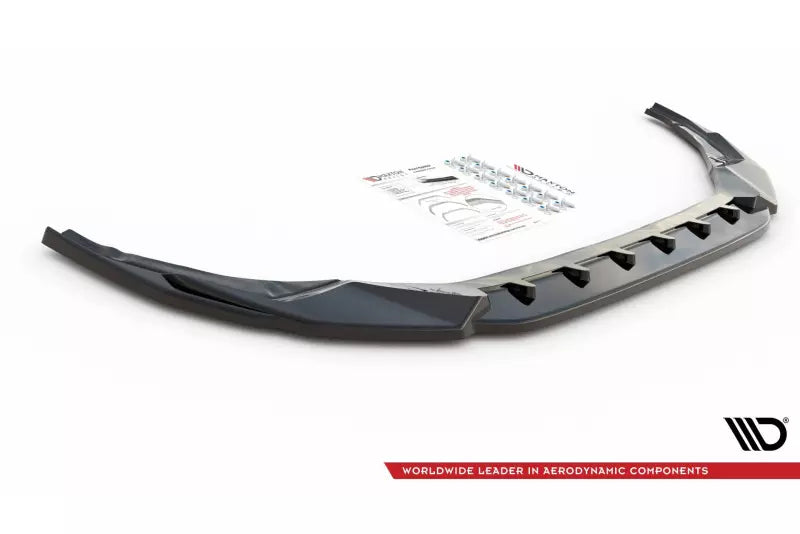 Maxton Design Frontlippe V.3 für Audi S3 / A3 S-Line 8Y Hochglanz schwarz – Ansicht 4
